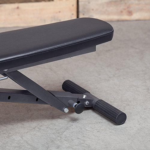 klappbare Hantelbank