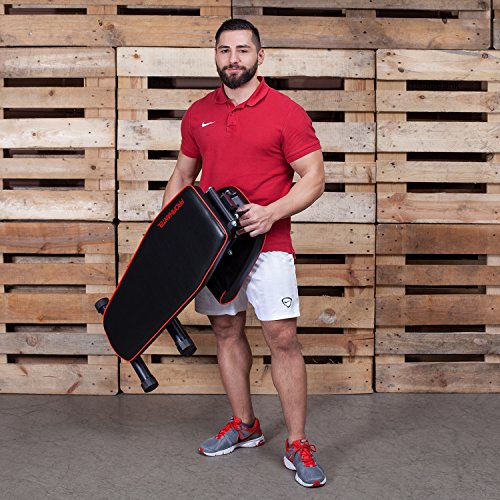 klappbare Hantelbank faltbar